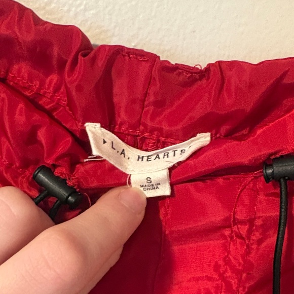 Red Cargo Pants - Picture 2 of 4